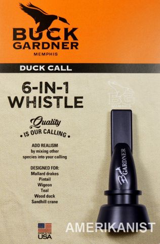 Манок Buck Gardner 6 в 1 Pintail Whistle